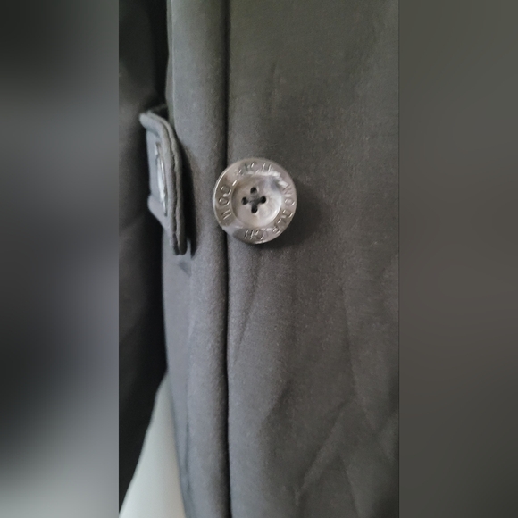 Deadstock Womens medium 3/4 length Woolrich jacket black vintage early 2000s - Picture 9 of 9